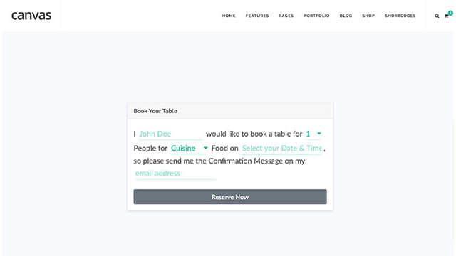 Inline Form